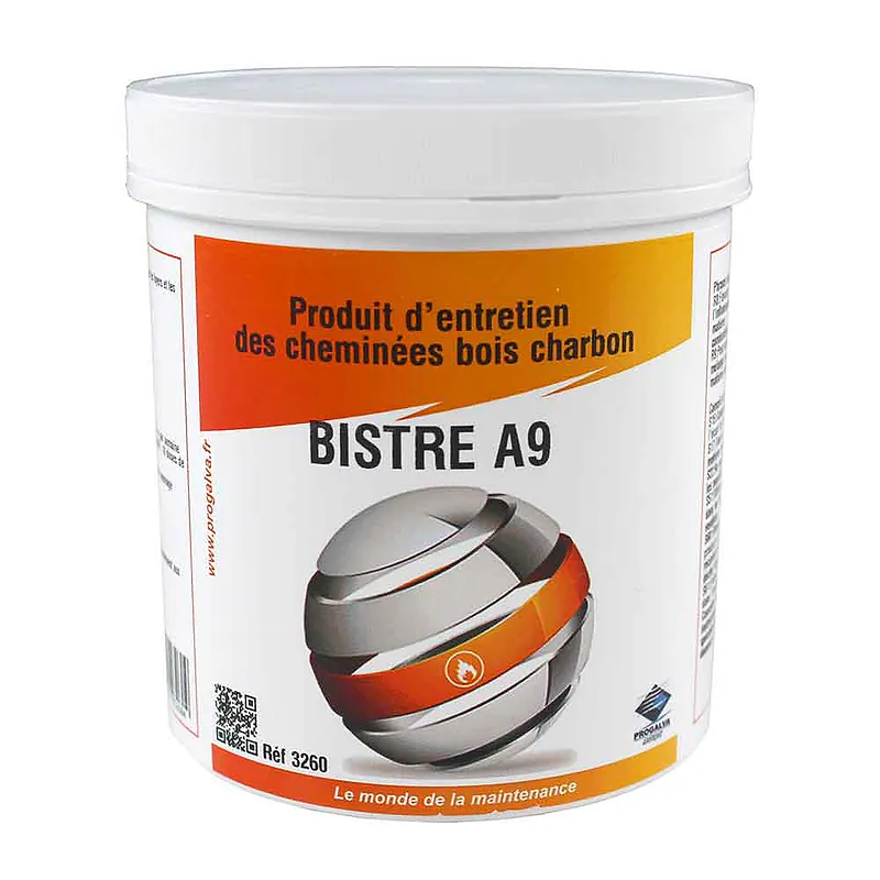 Bistre A9 : réduire bistre et goudrons