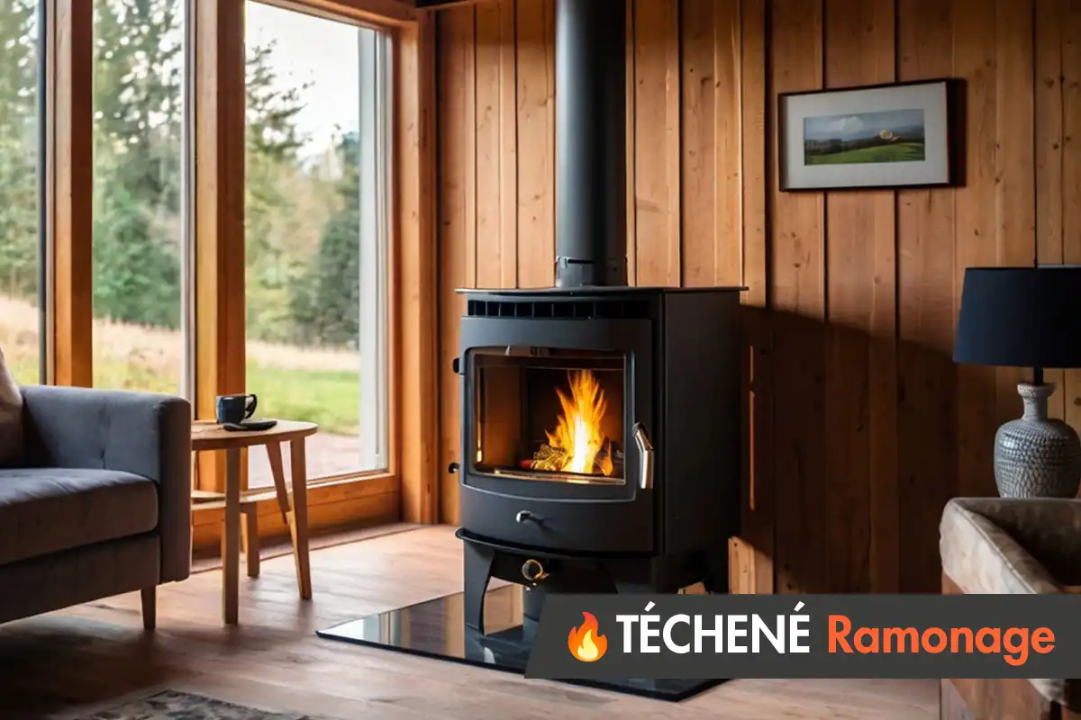ramonage de poêle à bois à Tresses par TÉCHENÉ RAMONAGE