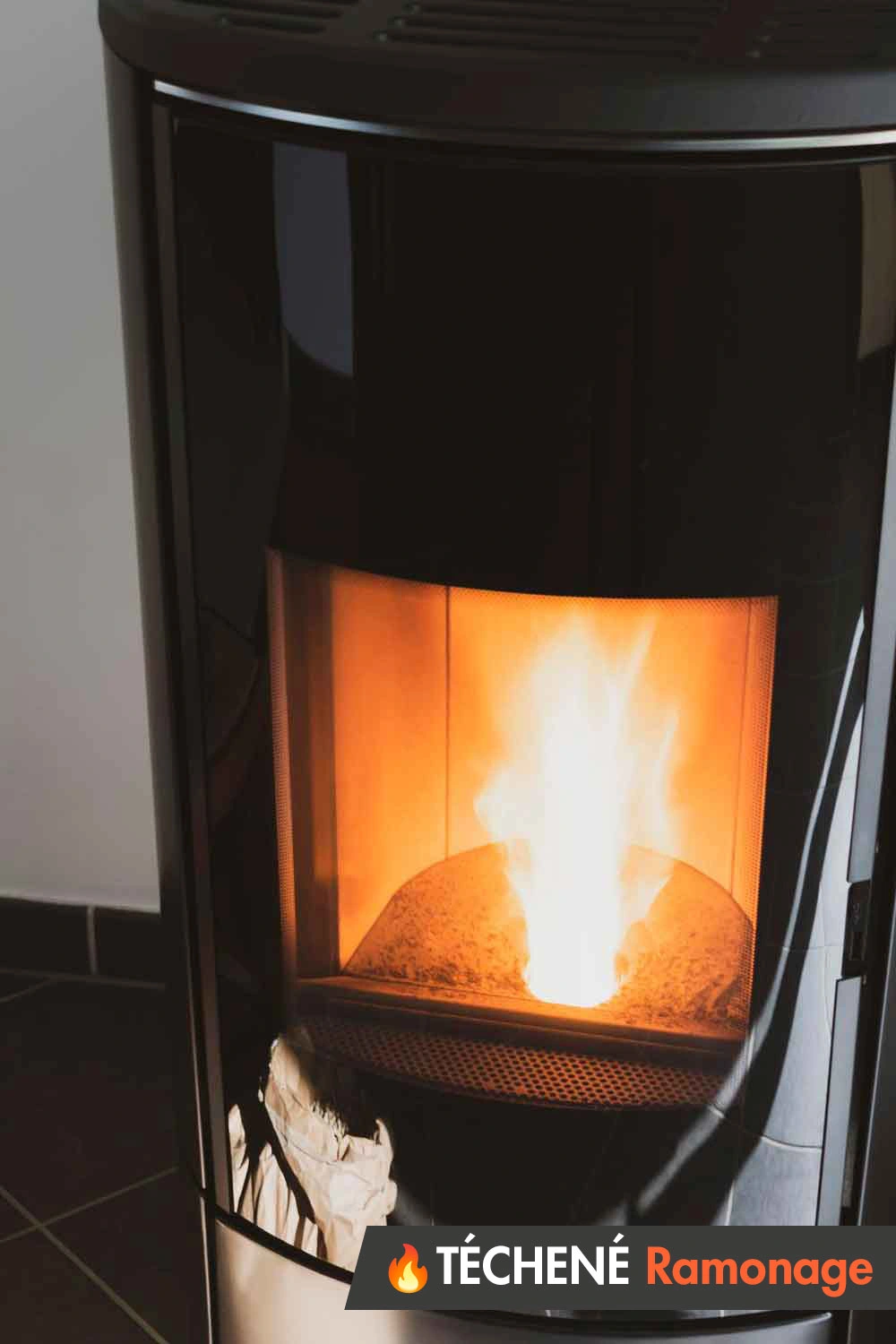 ramonage et entretien de poêle à granulés à Tresses par TÉCHENÉ RAMONAGE